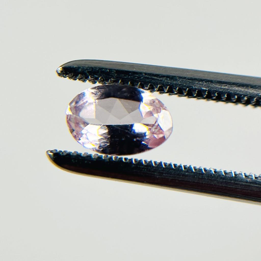 Light Pink Tourmaline 5.9x4x2.5 Facet Oval 0.40 Carat