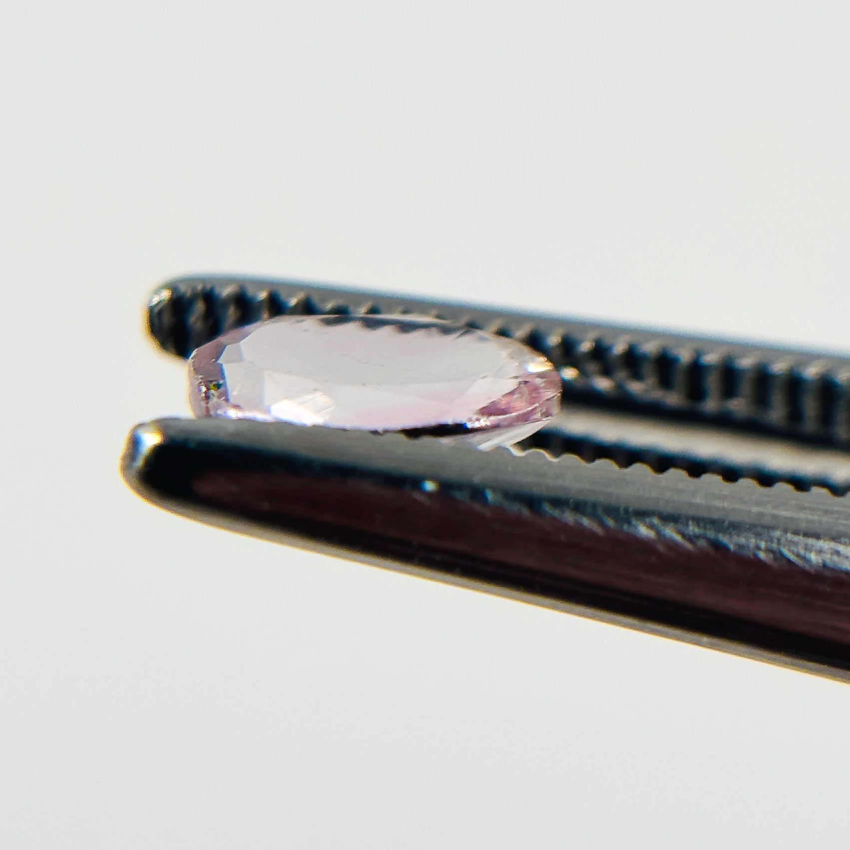 Light Pink Tourmaline 5.9x4x2.5 Facet Oval 0.40 Carat