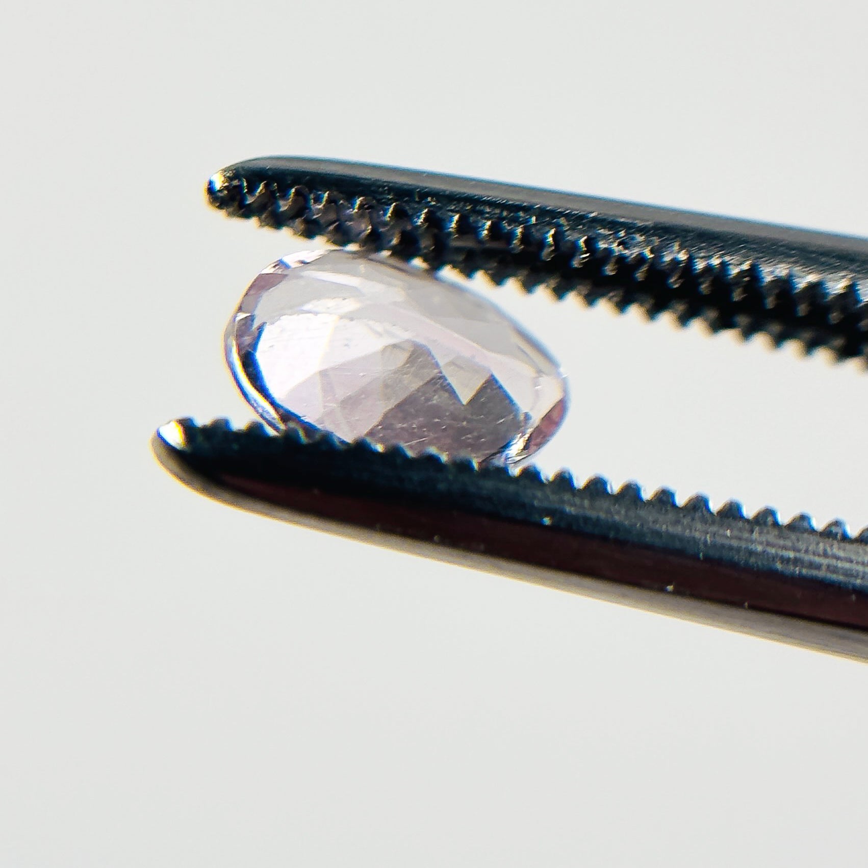 Light Pink Tourmaline 5.9x4x2.5 Facet Oval 0.40 Carat