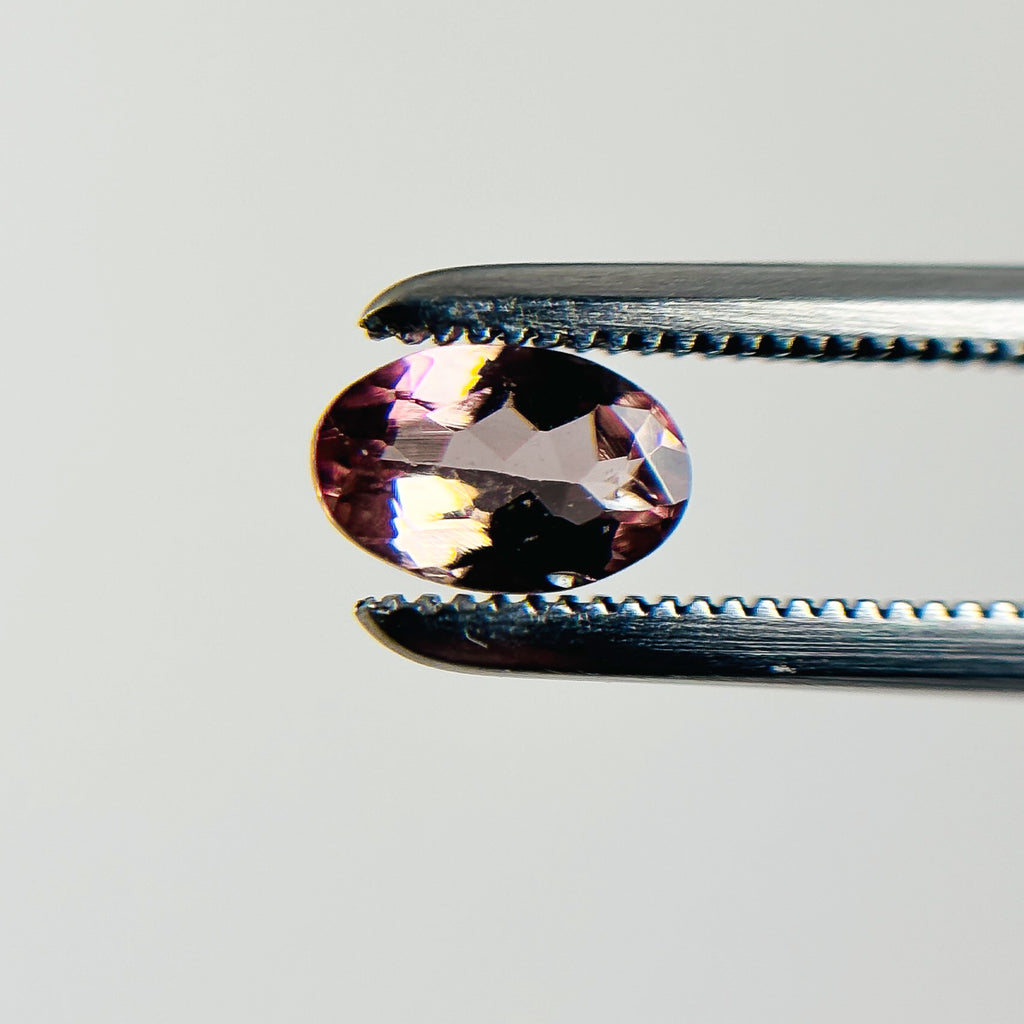 Pink Tourmaline 5.9x3.9x2.2 Facet Oval 0.40 Carat