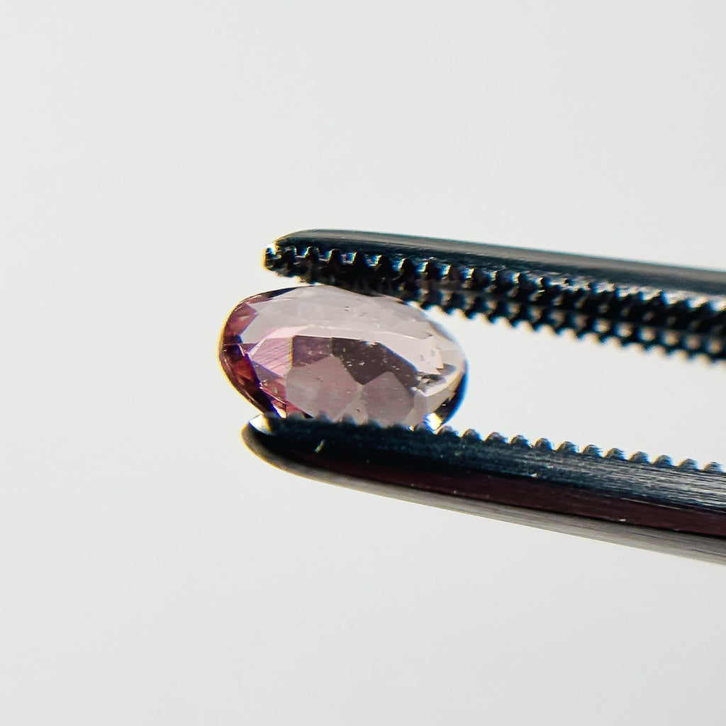 Pink Tourmaline 5.9x3.9x2.2 Facet Oval 0.40 Carat