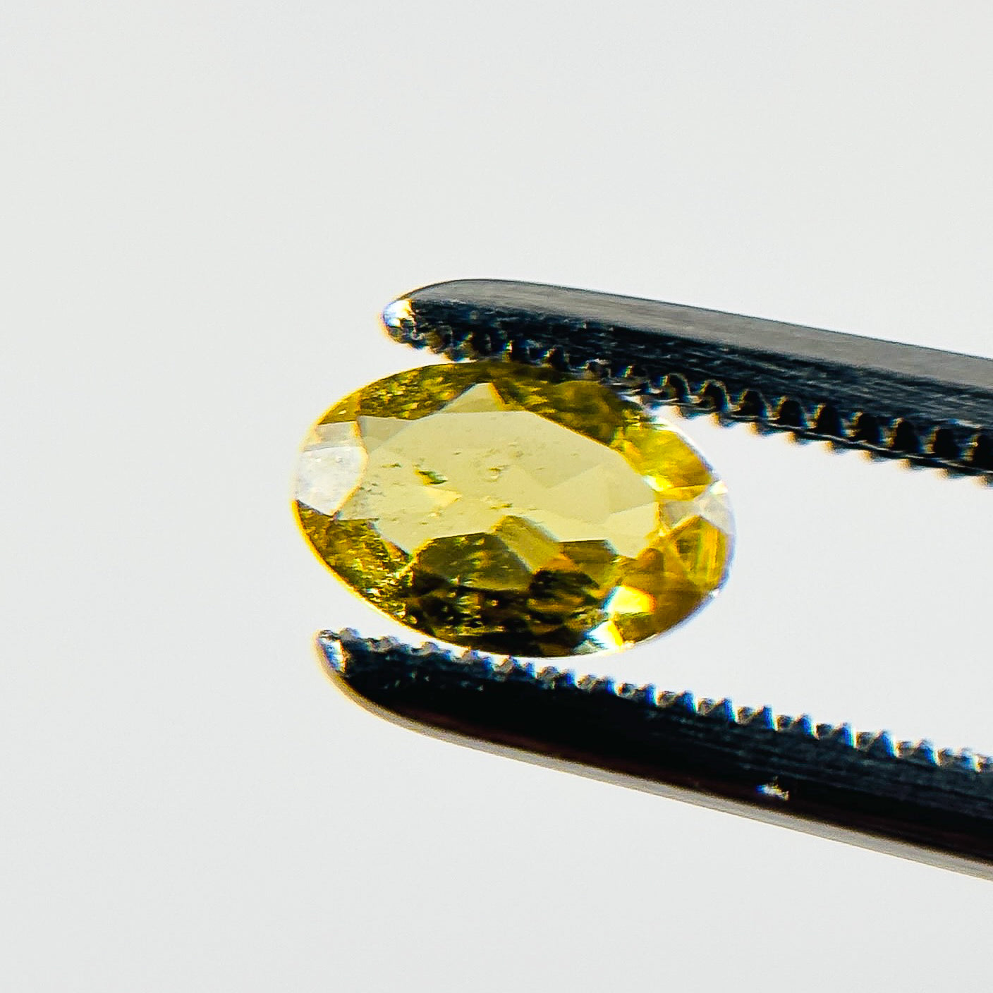 Yellow Tourmaline 6.2x4x2.1 Facet Oval 0.30 Carat
