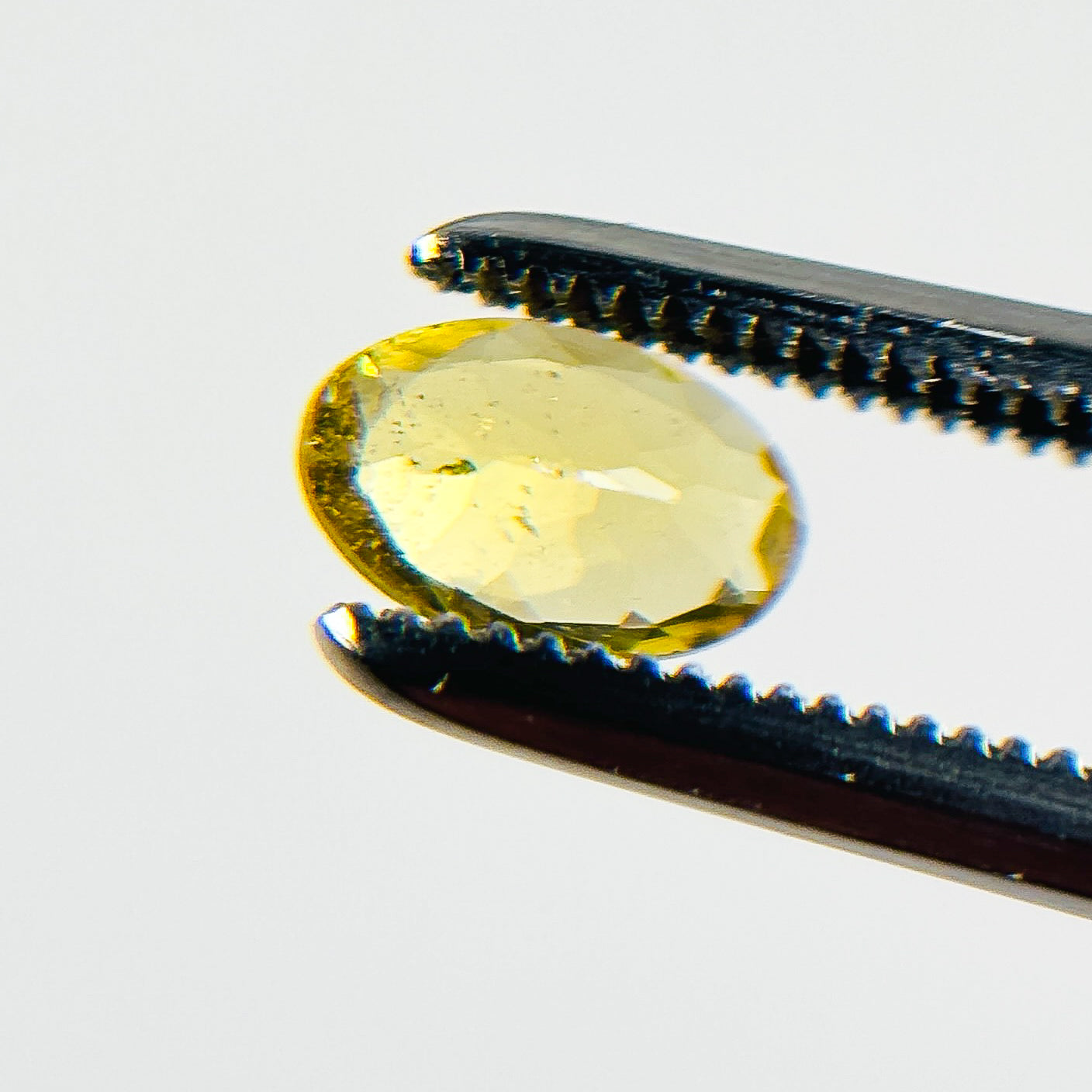 Yellow Tourmaline 6.2x4x2.1 Facet Oval 0.30 Carat