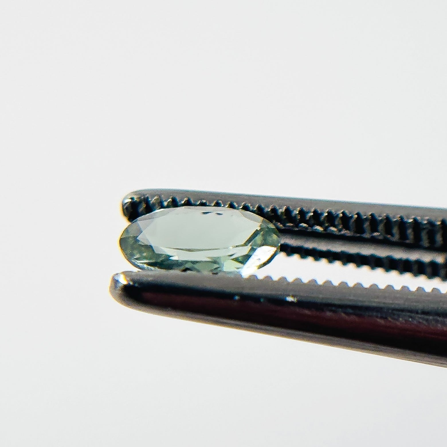 Light Blue Tourmaline 6x4x2 Facet Oval 0.30 Carat