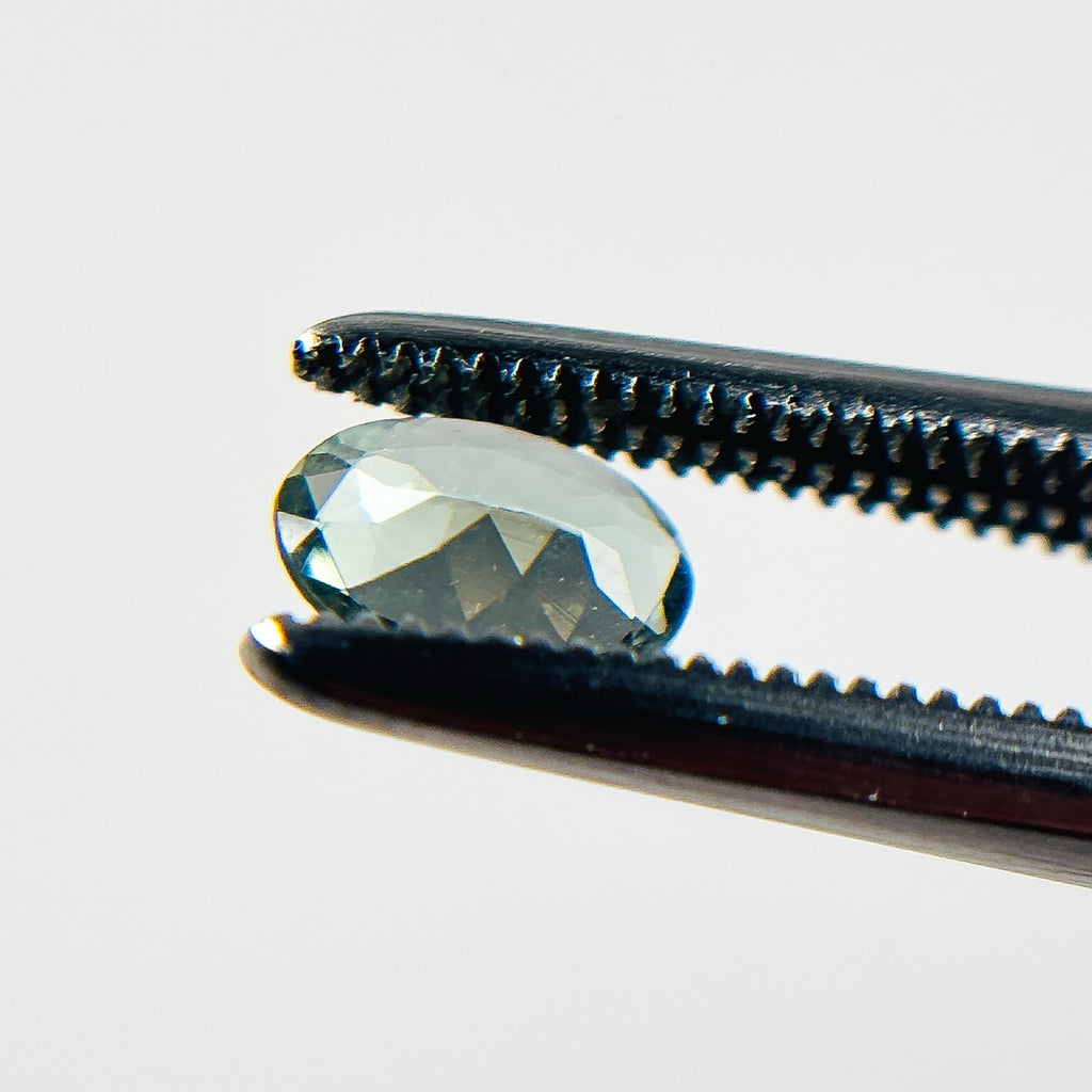 Light Blue Tourmaline 6x4x2 Facet Oval 0.30 Carat